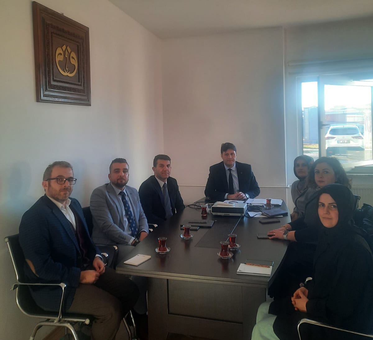 07.01.2025 tarihinde  İş Sağlığı ve Güvenliği uygulamaları ile ilgili toplantı yapıldı