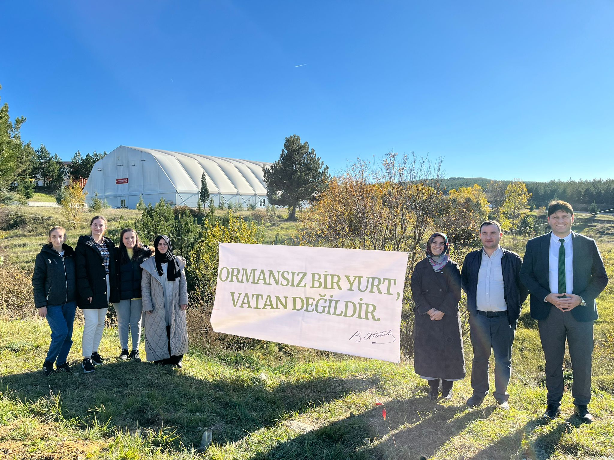 6 Kasım 2024 Tarihin de Fidan Dikimi Sosyal Etkinliği Gerçekleşti 