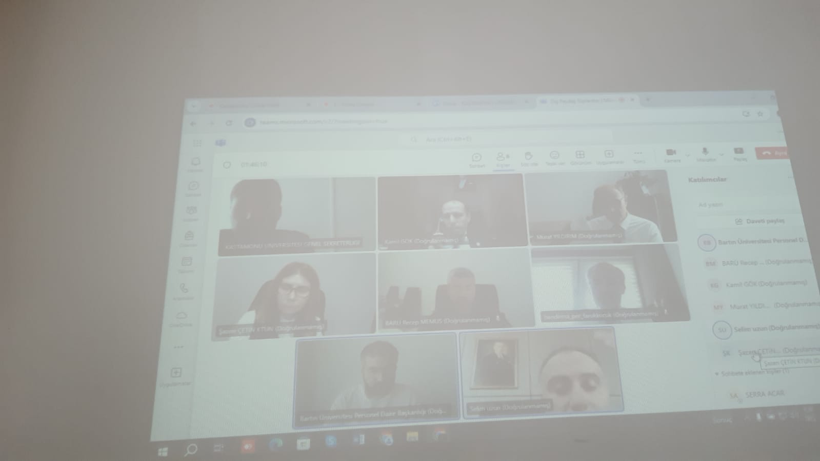 24.9.2024 tarihinde üniversiteler ile birlikte  online dış paydaş toplantısı gerçekleştirildi.