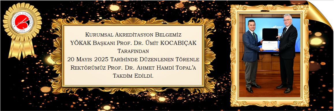 Üniversitemiz Kurumsal Akreditasyon Belgesini Aldı